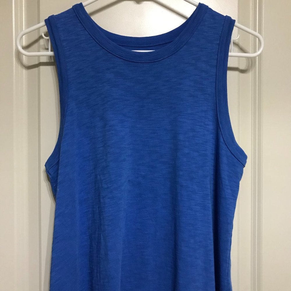 Blue Sleeveless Dress